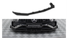 Splitter Przedni Street Pro + Flaps Mercedes-AMG A35 W177 Facelift Black + Gloss Flaps