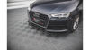 Splitter Przedni v.1 Audi A4 B9 Gloss Black