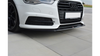 Splitter Przedni v.1 Audi A6 C7 S-line/ S6 C7 Facelift Gloss Black