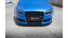 Splitter Przedni v.2 Audi RS4 B7 Gloss Black