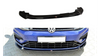 Splitter Przedni v.3 Volkswagen Golf 7 R / R-Line Facelift Gloss Black