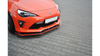 Splitter Przedni v.4 Toyota GT86 FACELIFT Gloss Black + Red