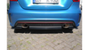 Splitter Tylny Środkowy (Bez Dyfuzora) Mercedes-BENZ W176 AMG-LINE PRZEDLIFT Gloss Black