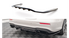 Splitter Tylny Środkowy (Z Dyfuzorem) Mercedes-Benz E AMG-Line W213 Facelift Gloss Black