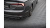 Splittery Tylne Boczne Audi A5 S-Line F5 Sportback Gloss Black