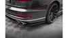 Splittery Tylne Boczne Audi S8 D5 Gloss Black