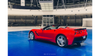 Splittery Tylne Boczne Chevrolet Corvette C7 Gloss Black