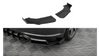 Splittery Tylne Boczne Street Pro + Flaps Audi TT S-Line 8S Black-Red + Gloss Flaps