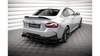 Splittery Tylne Boczne Street Pro + Flaps BMW 2 Coupe M240i G42 Black-Red + Gloss Flaps