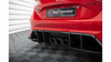 Splittery Tylne Boczne Street Pro Honda Civic Type-R Mk 11 Black-Red