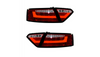 Zestaw Lamp Tylnych LED Red Clear AUDI A5 przed liftem 2007-2009